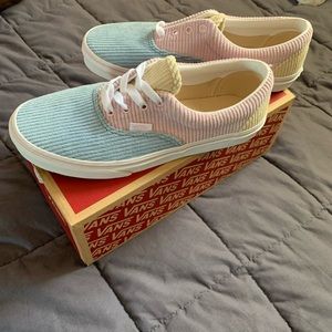 pastel corduroy vans